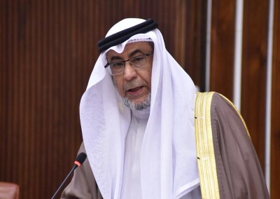 سعادة وزير شؤون مجلسي الشورى والنواب يشكر معالي رئيسة مجلس النواب وأصحاب السعادة أعضاء المجلس